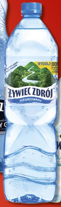 Topaz Żywiec Zdrój Niegazowany Woda źródlana 1,5 l oferta