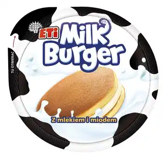 Intermarche Eti Milk Burger Ciastko z mlekiem i z miodem 35 g oferta