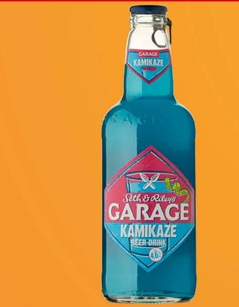Carrefour Express Seth & Riley's Garage Mix piwa i napoju o smaku blue curacao i limonki 400 ml oferta
