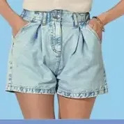 Biedronka Szorty damskie jeansowe rozm. S-XL oferta