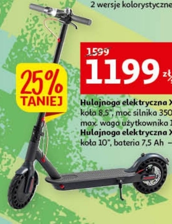 Auchan Hulajnoga elektryczna oferta