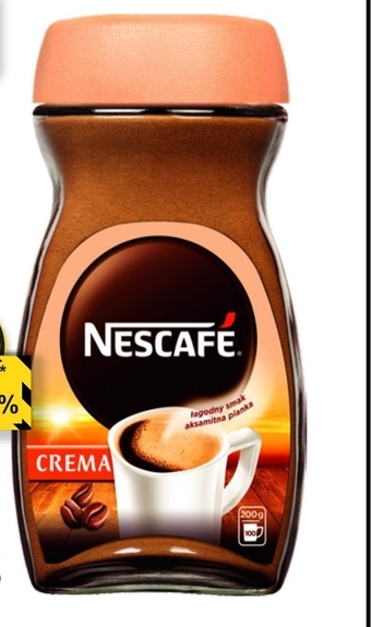 Hitpol Nescafé Crema Kawa rozpuszczalna 200 g oferta