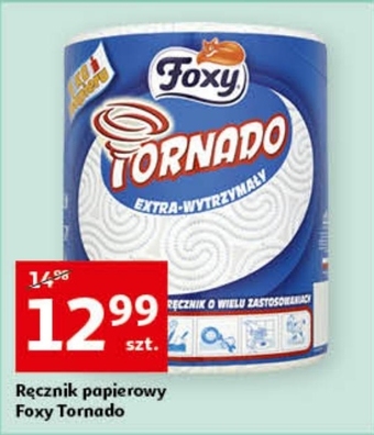 Auchan Foxy Tornado 3-warstwowy ręcznik papierowy oferta