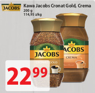 Społem Jacobs Crema Kawa rozpuszczalna 200 g oferta