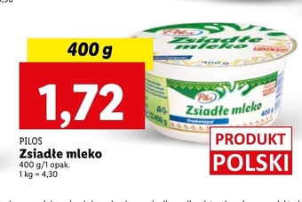 Lidl Zsiadłe mleko Pilos oferta