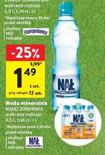 Kaufland Woda niegazowana oferta