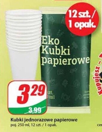 Kubki jednorazowe 250 ml
