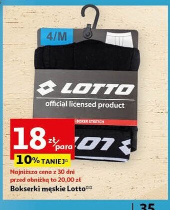 Auchan Bokserki męskie oferta