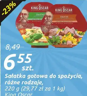 Społem Sałatka King Oscar oferta