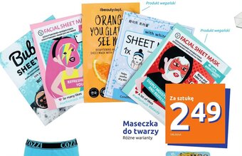 Action Maseczka do twarzy oferta