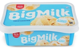 Odido Big Milk Lody śmietankowe 1000 ml oferta