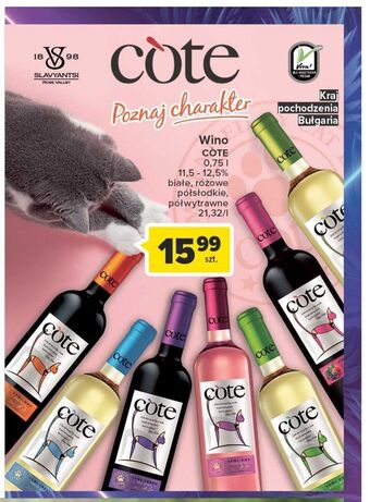 Carrefour Wino Cote Reserve Rose Semi Dry oferta