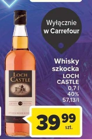 Carrefour Whisky Loch Castle oferta