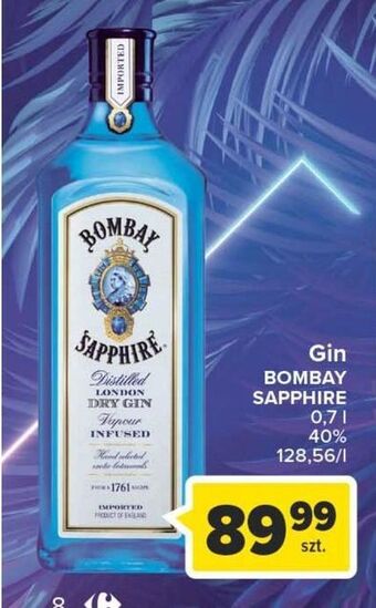 Carrefour Gin Bombay Sapphire oferta