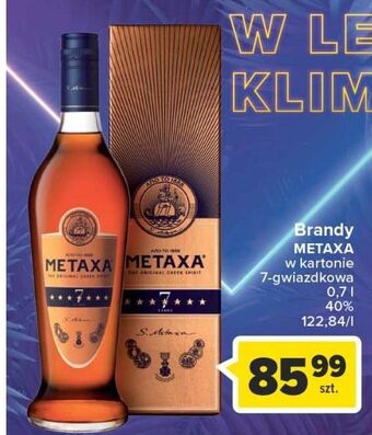 Carrefour Brandy kartonik Metaxa 7* oferta