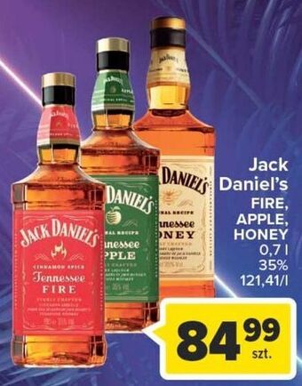 Carrefour Whiskey Jack Daniel's Tennessee Apple oferta