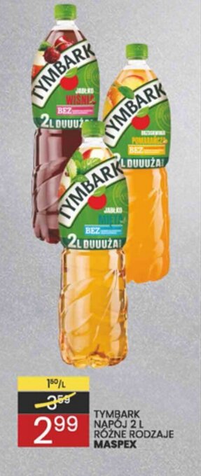 Wafelek Tymbark napój 2 l oferta