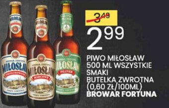 Wafelek Piwo Miłosław 500 ml oferta