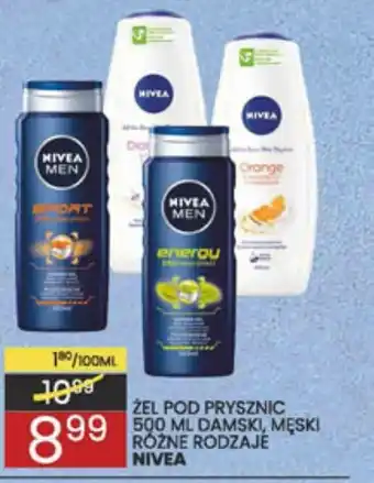 Wafelek Żel pod prysznic Nivea 500 ml oferta