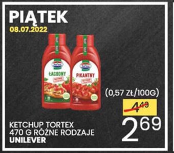Wafelek Ketchup Tortex 470 g oferta