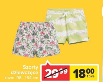 Carrefour Szorty dziewczęce oferta