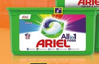 Biedronka Ariel Allin1 PODS Colour Kapsułki do prania, 33 prań oferta
