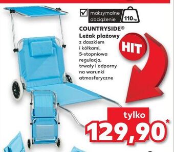 Kaufland Leżak plażowy K-Classic Countryside oferta