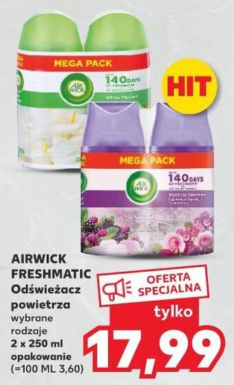 Kaufland Wkład białe kwiaty Air Wick Freshmatic oferta