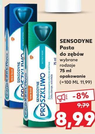 Kaufland Pasta do zębów Sensodyne Pro Szkliwo Extra Fresh oferta