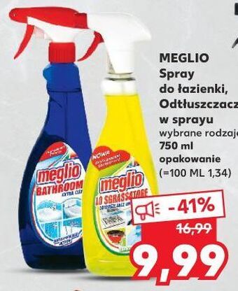Kaufland Spray do mycia łazienek Meglio oferta