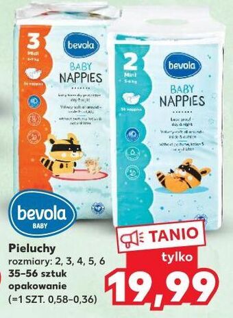 Kaufland Pieluchy dla dzieci mini Bevola Baby oferta
