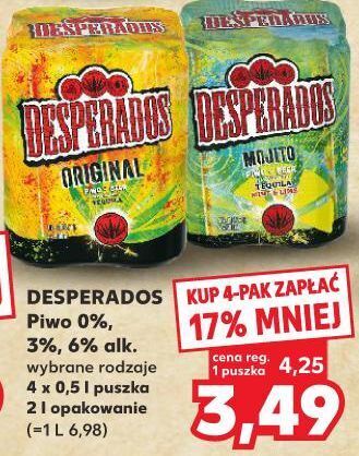 Kaufland Piwo Desperados oferta