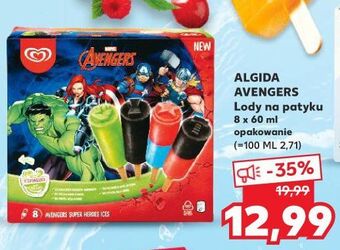 Kaufland Lody Algida Avengers Super Hero oferta