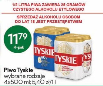 Groszek Piwo Tyskie 4 x 500 ml oferta