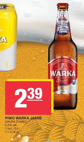 Spar Piwo Warka Jasne oferta