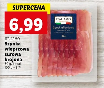 Lidl Szynka Italiamo oferta