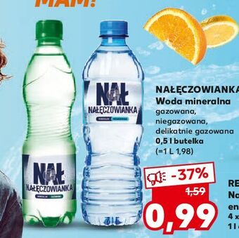 Kaufland Woda niegazowana Nałęczowianka oferta