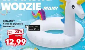 Kaufland Kółko do pływania jednorożec Kidland oferta