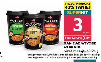 Dealz Danie japońska wołowina w sosie wasabi Ajinomoto Oyakata oferta
