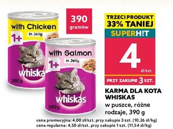 Dealz Karma dla kota z łososiem Whiskas oferta
