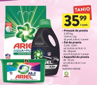 Intermarche Płyn do prania Ariel Revitablack oferta