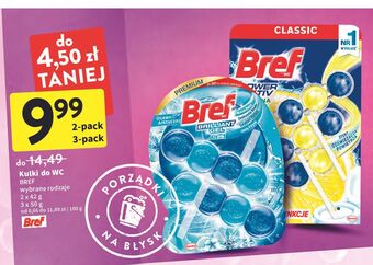 Intermarche Kostka do wc 4 function lemon Bref Power Aktiv oferta