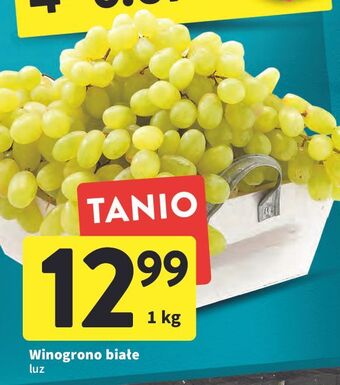 Intermarche Winogrona białe oferta