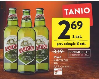 Intermarche Piwo Namysłów Pils oferta