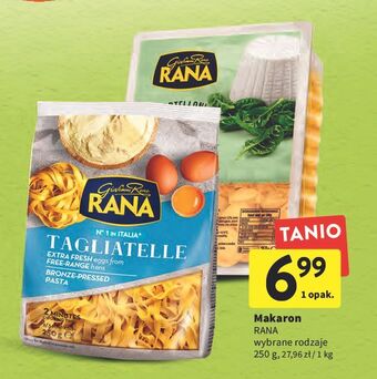 Intermarche Pierożki tortellini z serem ricotta i szpinakiem Giovanni Rana oferta