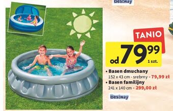 Intermarche Basen 241 x 140 cm Bestway oferta