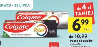 Intermarche Pasta do zębów original Colgate Total oferta