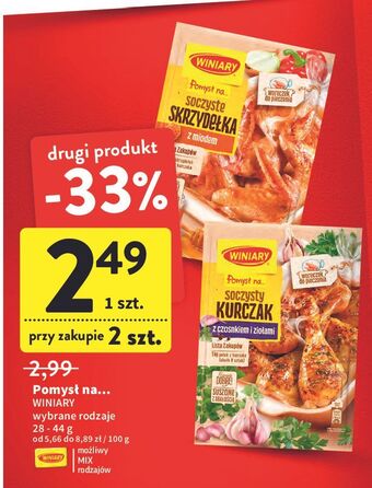 Intermarche Soczyste skrzydełka z miodem Winiary Pomysł Na ... oferta