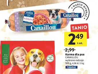 Intermarche Kiełbasa dla psa z cielęciną Canaillou oferta