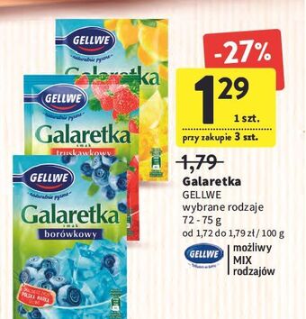 Intermarche Galaretka truskawkowa Gellwe oferta